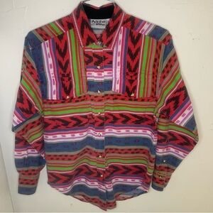 Vintage Adobe Rose Western Rodeo Shirt​